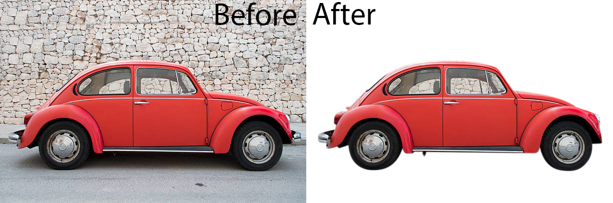 Automobile photo edited with a precise clipping path, showing a clean background and sharp edges for a professional and high-quality presentation